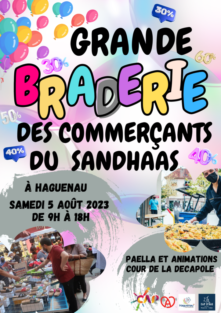 Grande Braderie des commeçants de Haguenau